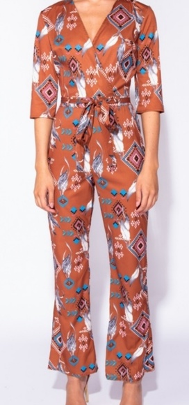 Rust Jumpsuit - Picture 4 of 5